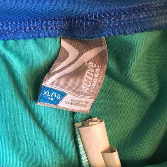 Athletics Bright Blue and Turquoise Skort, Super Cute, Athletics by Old Navy - Picture 5 of 13